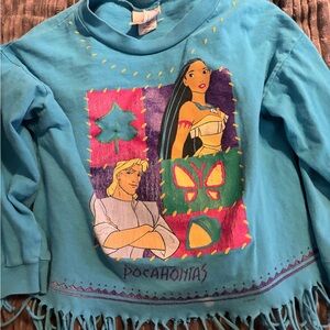 Pocahontas Vintage Long Sleeve Shirt